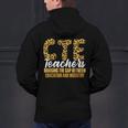 CTE Teacher Middle School High School Teach Career Men Women Men's Hoodie Back Print, gift for family, gift for coworker