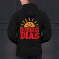 Cute Bilingual Spanish Teacher Buenos Dias Sunshine Men's Hoodie Back Print, gift for family, gift for coworker Cute Bilingual Spanish Teacher Buenos Dias Sunshine Men's Hoodie Back Print, gift for family, gift for coworker