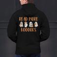 Cute Booooks Ghost Read More Books Teacher Halloween Men's Hoodie Back Print, gift for family, gift for coworker Cute Booooks Ghost Read More Books Teacher Halloween Men's Hoodie Back Print, gift for family, gift for coworker