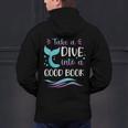 Cute Mermaid Librarian Teacher Dive Into A Good Book Reading Men's Hoodie Back Print, gift for family, gift for coworker Cute Mermaid Librarian Teacher Dive Into A Good Book Reading Men's Hoodie Back Print, gift for family, gift for coworker