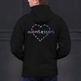 Cute Montessori For Teachers Kids & Moms Men's Hoodie Back Print, gift for family, gift for coworker Cute Montessori For Teachers Kids & Moms Men's Hoodie Back Print, gift for family, gift for coworker