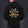 Cute I Teach The Cutest Bees In The Beehive Teacher's Day For Men Women Kids Men's Hoodie Back Print, gift for family, gift for coworker