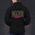 Dance Teacher Leopard Dancing Life Girls Women Dancer Men's Hoodie Back Print, gift for family, gift for coworker Dance Teacher Leopard Dancing Life Girls Women Dancer Men's Hoodie Back Print, gift for family, gift for coworker