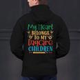 Daycare Children Childcare Provider Teacher PreK Nursery Men's Hoodie Back Print, gift for family, gift for coworker
