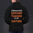 Daycare Teacher Halloween Costume Tired Day Care Shirt Men's Hoodie Back Print, gift for family, gift for coworker Daycare Teacher Halloween Costume Tired Day Care Shirt Men's Hoodie Back Print, gift for family, gift for coworker