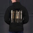 Deaf Be Kind Sign Language Hand Talking Teachers Interpreter Men's Hoodie Back Print, gift for family, gift for coworker Deaf Be Kind Sign Language Hand Talking Teachers Interpreter Men's Hoodie Back Print, gift for family, gift for coworker