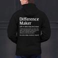 Difference Maker Definition Vintage Teachers Mom Boss Women Men's Hoodie Back Print, gift for family, gift for coworker Difference Maker Definition Vintage Teachers Mom Boss Women Men's Hoodie Back Print, gift for family, gift for coworker