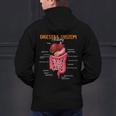 Digestive System Anatomy Anatomical Biology Teacher Men's Hoodie Back Print, gift for family, gift for coworker Digestive System Anatomy Anatomical Biology Teacher Men's Hoodie Back Print, gift for family, gift for coworker