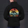 Dolphin Second Grade Back To School Teacher Student Men's Hoodie Back Print, gift for family, gift for coworker Dolphin Second Grade Back To School Teacher Student Men's Hoodie Back Print, gift for family, gift for coworker