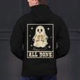 All Done Sign Language Ghost Speech Pathology Teacher Men's Hoodie Back Print, gift for family, gift for coworker All Done Sign Language Ghost Speech Pathology Teacher Men's Hoodie Back Print, gift for family, gift for coworker