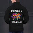 Dot Day Shirt Women Men Kids Girls Boys Teacher 2024 Dot Day Men's Hoodie Back Print, gift for family, gift for coworker
