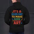 Drawing Art Artist Teacher It’s A Good Day To Make Some Art Men's Hoodie Back Print, gift for family, gift for coworker Drawing Art Artist Teacher It’s A Good Day To Make Some Art Men's Hoodie Back Print, gift for family, gift for coworker