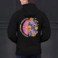 Dyslexia Different Perspective Reading Brain Floral Teacher Men's Hoodie Back Print, gift for family, gift for coworker Dyslexia Different Perspective Reading Brain Floral Teacher Men's Hoodie Back Print, gift for family, gift for coworker