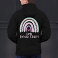 Early Headstart Cute Retro Rainbow Teachers Men's Hoodie Back Print, gift for family, gift for coworker Early Headstart Cute Retro Rainbow Teachers Men's Hoodie Back Print, gift for family, gift for coworker