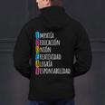 Educar Bilingual Spanish Teacher Men's Hoodie Back Print, gift for family, gift for coworker Educar Bilingual Spanish Teacher Men's Hoodie Back Print, gift for family, gift for coworker