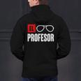 El Professor Money Costume Profesor Glasses Men Teacher Gift Men's Hoodie Back Print, gift for family, gift for coworker El Professor Money Costume Profesor Glasses Men Teacher Gift Men's Hoodie Back Print, gift for family, gift for coworker