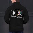 ELA Teacher Dabbing Unicorn Teacher Women Men's Hoodie Back Print, gift for family, gift for coworker ELA Teacher Dabbing Unicorn Teacher Women Men's Hoodie Back Print, gift for family, gift for coworker