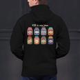 ELL Is My Jam English Language Learner Aide ELL Teacher Men's Hoodie Back Print, English Teacher Hoodies, gift for family, gift for coworker