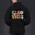 English Teacher Ela Vibes Teacher Kids First Day Of School Men's Hoodie Back Print, English Teacher Hoodies, gift for family, gift for coworker