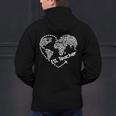 ESL Teacher ESOL Student Cute Heart Shape English Teacher Men's Hoodie Back Print, Esl Teacher Hoodies, English Teacher Hoodies, gift for family, gift for coworker