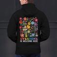 Everyone Is Welcome Here Tshirt Idaho Teacher Support Retro Men's Hoodie Back Print, gift for family, gift for coworker Everyone Is Welcome Here Tshirt Idaho Teacher Support Retro Men's Hoodie Back Print, gift for family, gift for coworker