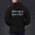 Everything Is Figureoutable Teacher Motivational - -Adults Small Short Sleeve Crew Collar Modern Fun Vacation Cotton Polyester Machine Wash Men's Hoodie Back Print, gift for family, gift for coworker Everything Is Figureoutable Teacher Motivational - -Adults Small Short Sleeve Crew Collar Modern Fun Vacation Cotton Polyester Machine Wash Men's Hoodie Back Print, gift for family, gift for coworker