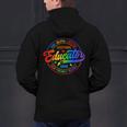 Exceptional Educator Squad Special Education Teacher Autism Men's Hoodie Back Print, gift for family, gift for coworker