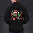 FA LA 8 Christmas Santa FA La Math Teacher Student Men's Hoodie Back Print, gift for family, gift for coworker FA LA 8 Christmas Santa FA La Math Teacher Student Men's Hoodie Back Print, gift for family, gift for coworker