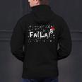 FA LA8 Christmas Santa Fa La Math Teacher Mathematic Men's Hoodie Back Print, gift for family, gift for coworker