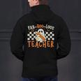 Fab Boo Lous Teacher Retro Ghost Spooky Halloween Costume Men's Hoodie Back Print, gift for family, gift for coworker Fab Boo Lous Teacher Retro Ghost Spooky Halloween Costume Men's Hoodie Back Print, gift for family, gift for coworker