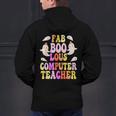 Faboolous COMPUTER TEACHER Costume This Is My Spooky Mom Dad Men's Hoodie Back Print, gift for family, gift for coworker Faboolous COMPUTER TEACHER Costume This Is My Spooky Mom Dad Men's Hoodie Back Print, gift for family, gift for coworker