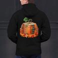Fall Book Autumn Reading Teacher Halloween Pumpkin Season Men's Hoodie Back Print, gift for family, gift for coworker