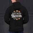 Fall For A Great Book Reading Librarian Autumn Teacher Men's Hoodie Back Print, gift for family, gift for coworker