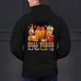 Fall Vibes Costume Teacher Thanksgiving Leopard Gnome Men's Hoodie Back Print, gift for family, gift for coworker Fall Vibes Costume Teacher Thanksgiving Leopard Gnome Men's Hoodie Back Print, gift for family, gift for coworker