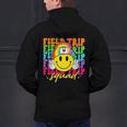 Field Trip Squad Groovy Field Day Smile Face Teacher Tie Dye Men's Hoodie Back Print, Groovy Teacher Hoodies, gift for family, gift for coworker Field Trip Squad Groovy Field Day Smile Face Teacher Tie Dye Men's Hoodie Back Print, Groovy Teacher Hoodies, gift for family, gift for coworker