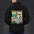 First Grade Zoo Field Trip Matching Student Teacher Class Men's Hoodie Back Print, First Grade Teacher Hoodies, gift for family, gift for coworker