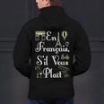 French Teacher En Francais S'Il Vous Plait End Of Year Men's Hoodie Back Print, gift for family, gift for coworker French Teacher En Francais S'Il Vous Plait End Of Year Men's Hoodie Back Print, gift for family, gift for coworker