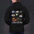Friendship Inclusion Language Teacher It Starts With Hello Men's Hoodie Back Print, gift for family, gift for coworker Friendship Inclusion Language Teacher It Starts With Hello Men's Hoodie Back Print, gift for family, gift for coworker
