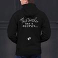 Fun Pregnant Teacher Announcement Idea- Footprints On Tummy Men's Hoodie Back Print, gift for family, gift for coworker Fun Pregnant Teacher Announcement Idea- Footprints On Tummy Men's Hoodie Back Print, gift for family, gift for coworker