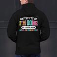 Fun University Of I'm Done Class Of 2025 Teacher Retirement Men's Hoodie Back Print, gift for family, gift for coworker Fun University Of I'm Done Class Of 2025 Teacher Retirement Men's Hoodie Back Print, gift for family, gift for coworker