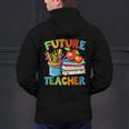 Future Teacher Costume For Kids Back To School Boy Girl Men's Hoodie Back Print, Future Teacher Hoodies, gift for family, gift for coworker