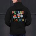 Future Teacher Costume For Kids Girls Boys Men Women Men's Hoodie Back Print, Future Teacher Hoodies, gift for family, gift for coworker