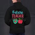 Future Teacher Education Student Men's Hoodie Back Print, Future Teacher Hoodies, gift for family, gift for coworker