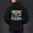Future Teacher Kid's Career Men's Hoodie Back Print, Future Teacher Hoodies, gift for family, gift for coworker