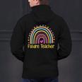 Future Teacher Rainbow Men's Hoodie Back Print, Future Teacher Hoodies, gift for family, gift for coworker Future Teacher Rainbow Men's Hoodie Back Print, Future Teacher Hoodies, gift for family, gift for coworker
