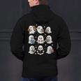 Ghosts With Books Library Halloween Men Women Kids Teacher Men's Hoodie Back Print, gift for family, gift for coworker Ghosts With Books Library Halloween Men Women Kids Teacher Men's Hoodie Back Print, gift for family, gift for coworker