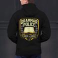 Grammar Police To Serve And Correct English Teacher Men's Hoodie Back Print, English Teacher Hoodies, gift for family, gift for coworker Grammar Police To Serve And Correct English Teacher Men's Hoodie Back Print, English Teacher Hoodies, gift for family, gift for coworker