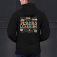 Groovy Play Is Learning Kindergarten Teacher Appreciation Men's Hoodie Back Print, Groovy Teacher Hoodies, gift for family, gift for coworker Groovy Play Is Learning Kindergarten Teacher Appreciation Men's Hoodie Back Print, Groovy Teacher Hoodies, gift for family, gift for coworker