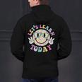 Groovy Retro Lets Learn Today Teacher Student Back To School Men's Hoodie Back Print, Groovy Teacher Hoodies, gift for family, gift for coworker Groovy Retro Lets Learn Today Teacher Student Back To School Men's Hoodie Back Print, Groovy Teacher Hoodies, gift for family, gift for coworker