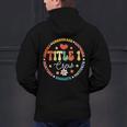 Groovy Title 1 Crew Cute Title 1 Reading Teacher Men Women Kids Men's Hoodie Back Print, Groovy Teacher Hoodies, gift for family, gift for coworker